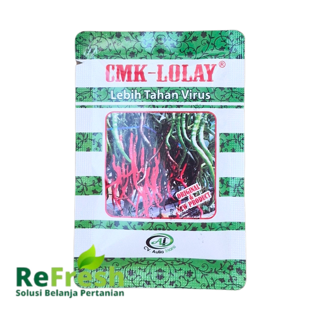 Benih Cabai CMK Lolay Original Buah Merah Panjang dan Seragam