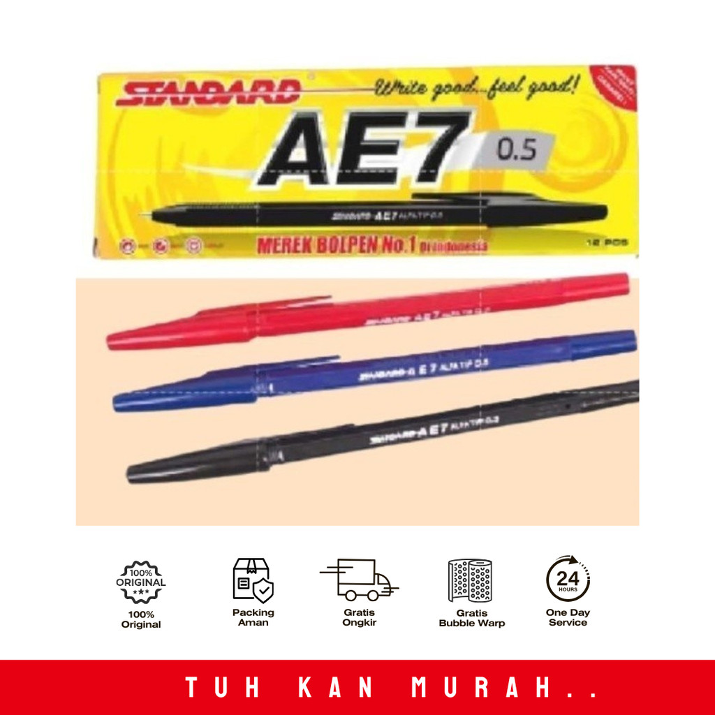 

BALLPOINT AE 7 STANDART PER PAK