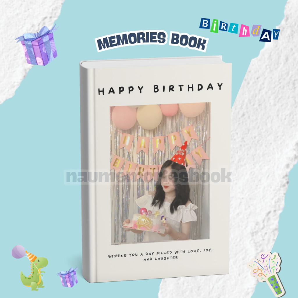

Memories Book Tema Birthday | Buku Kenangan | Gift Birthday | Hampers Kado | Buku Custom