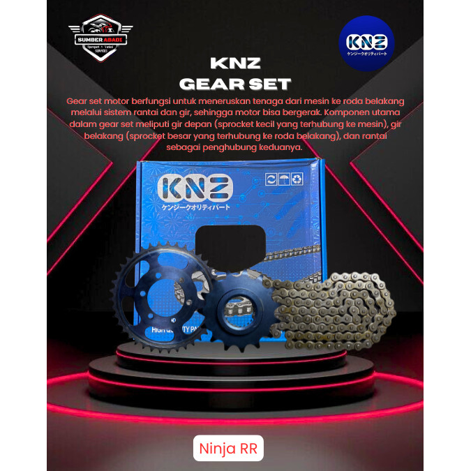 KNZ Gear Set Ninja RR