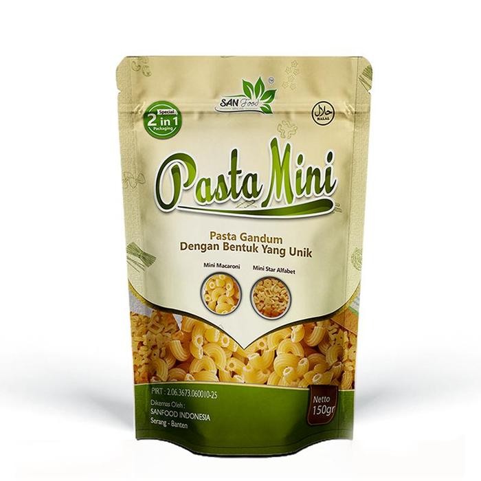 

Sanfood Pasta Instan 150 gr Bolognese Mac n Cheese Carbonarra Plain Cemilan diet MPASI Sehat Enak Praktis Rendah gula Organik - Mac and Cheese