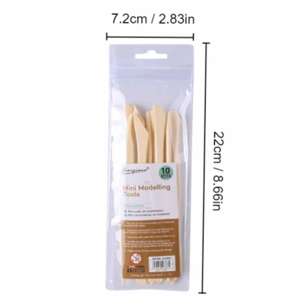 

giorgione alat clay tools/alat sculpting 10pcs (bahan plastik) G-Y007