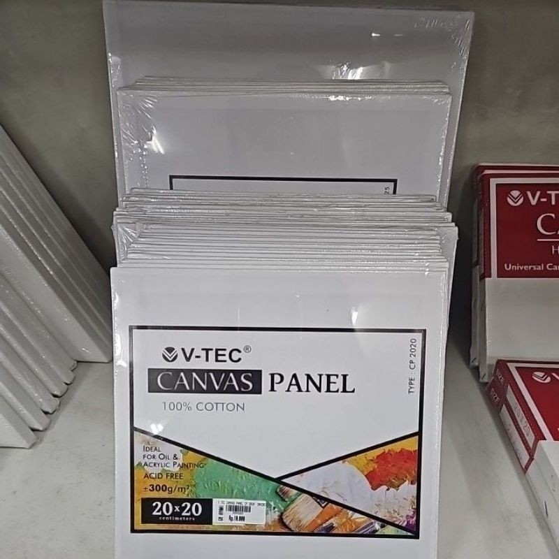 

V-Tec Canvas Panel 100% Cotton CP 2020 1824 2525 3030