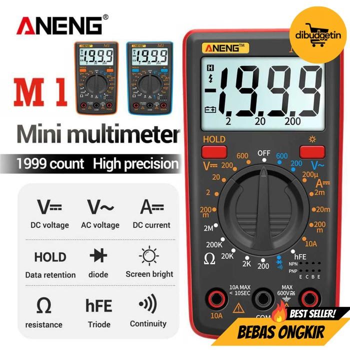 ANENG Digital Multimeter Voltage Tester - M1