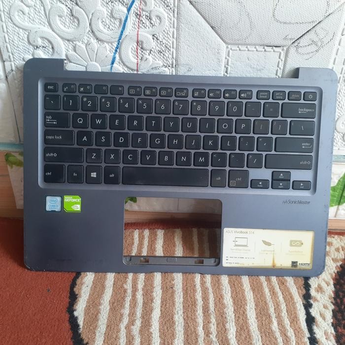 Kesing Palmrest with Keyboard ASUS X411 X411U X411UF X411UA A411 A411U