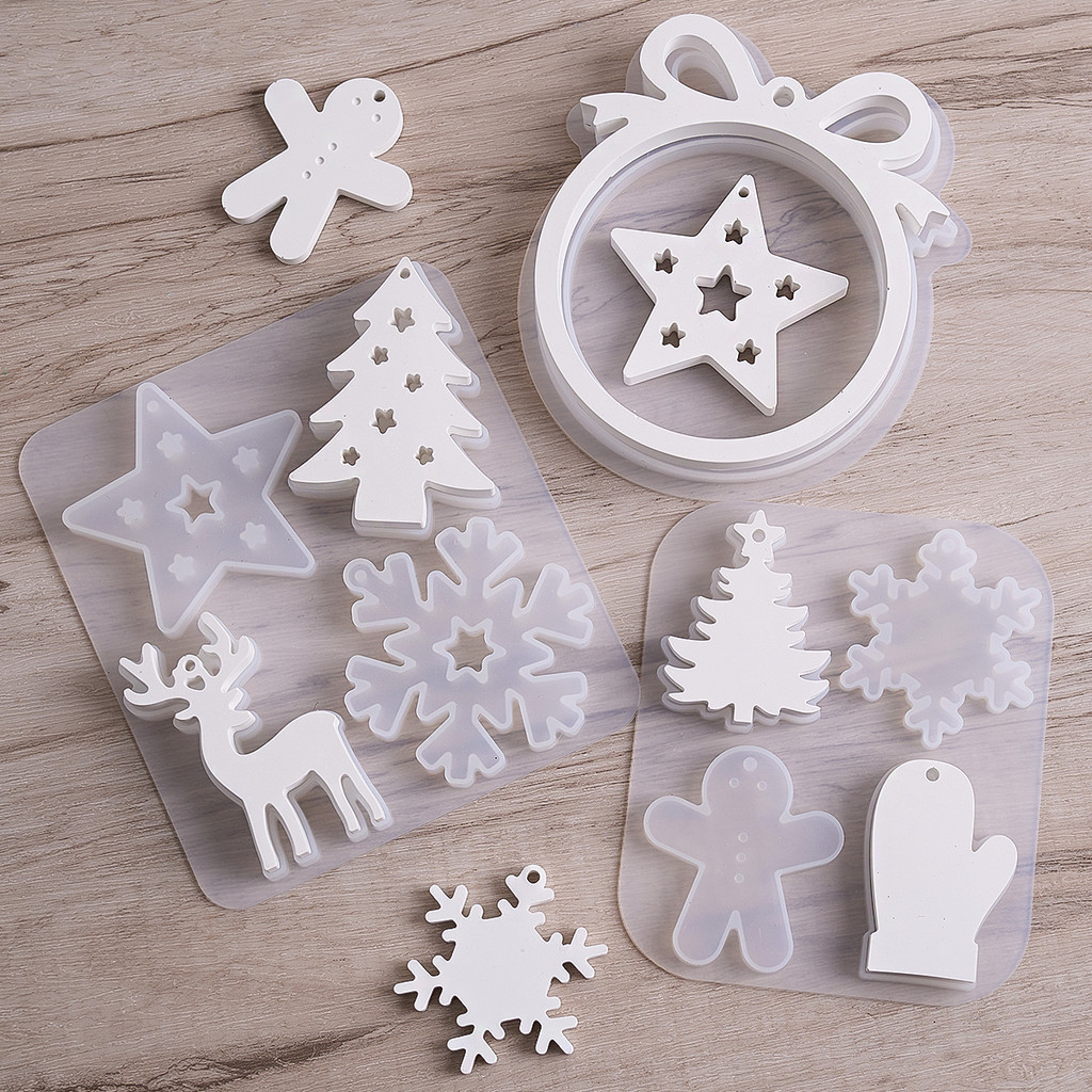 

Series Listing Silicone Mold DIY Crystal Drop Glue Tree Elk Snows Glove Pendant Mold Gypsum Craft Gift Decor