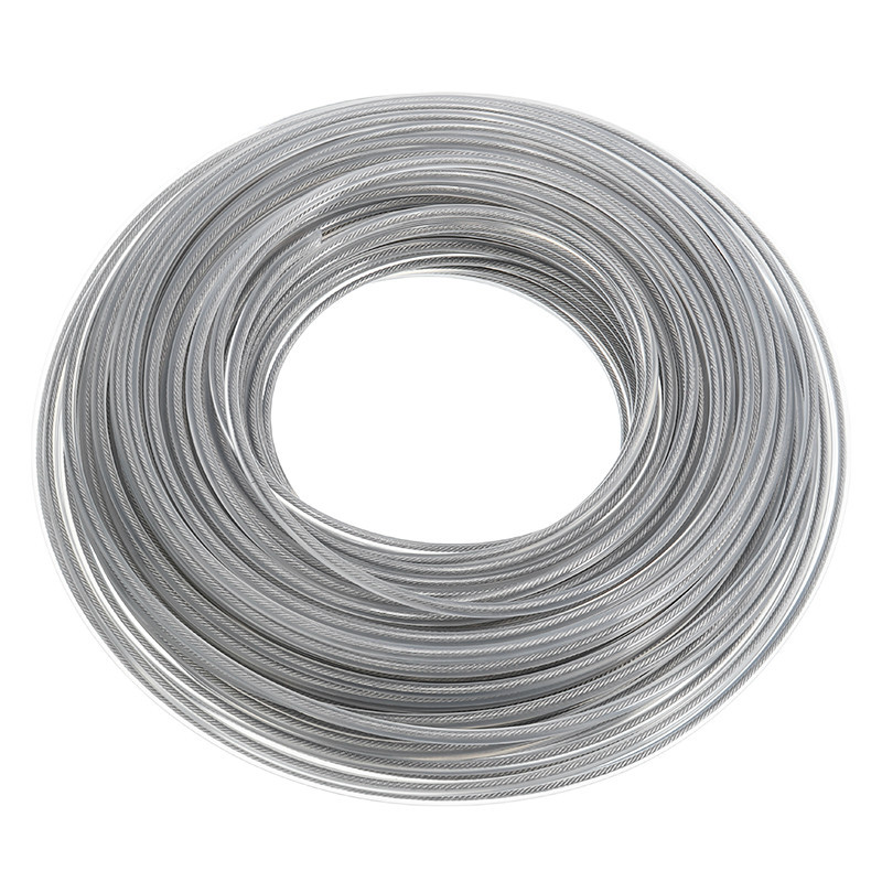 3mm/2.7mm Steel Wire Grass Trimmer Wire Rope Cord Line Strimmer Brushcutter Long Round Roll Grass Re