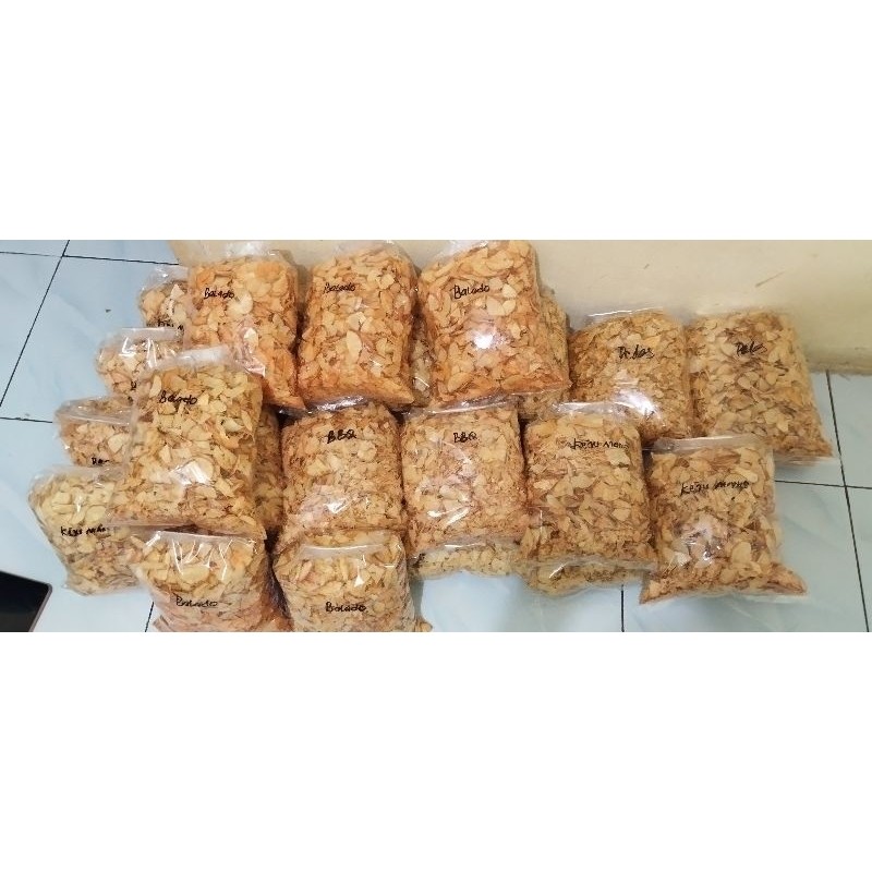 

Keripik Singkong Patahan kusukong aku suka singkong