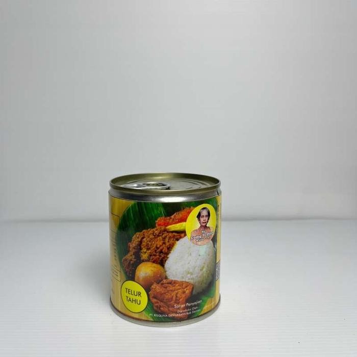 

[TERLARIS] Gudeg Kaleng Yu Djum Varian Telur ayam Suwir, Telur Tahu, Sambel Krecek | Gudeg Instan - Telur Tahu[TERLARIS ]