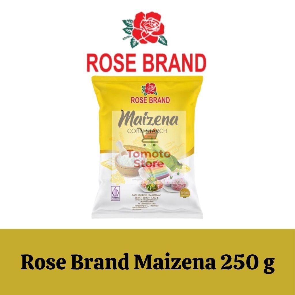 

✨ TOMOTOSTORE ✨ ROSE BRAND Tepung Maizena 250 Gram / 250 gr