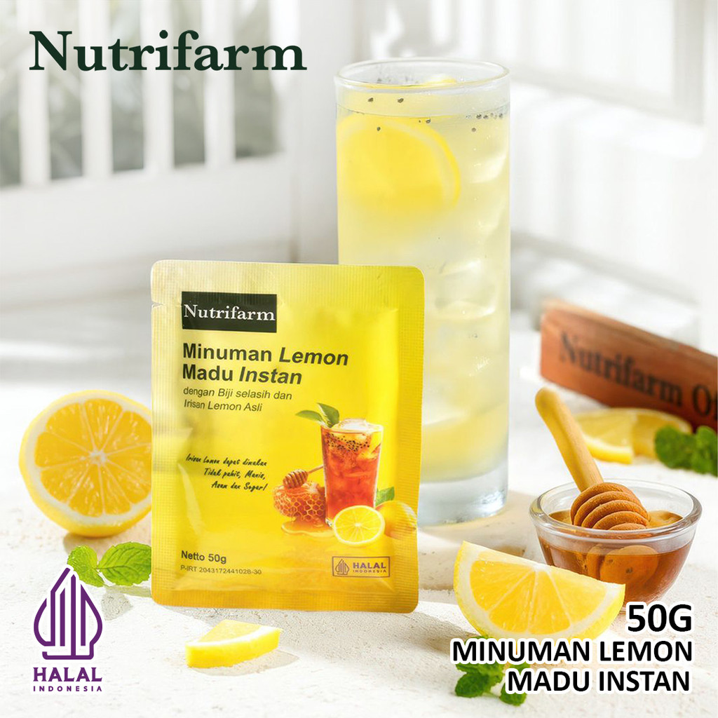

Nutrifarm Minuman Lemon Madu Instan