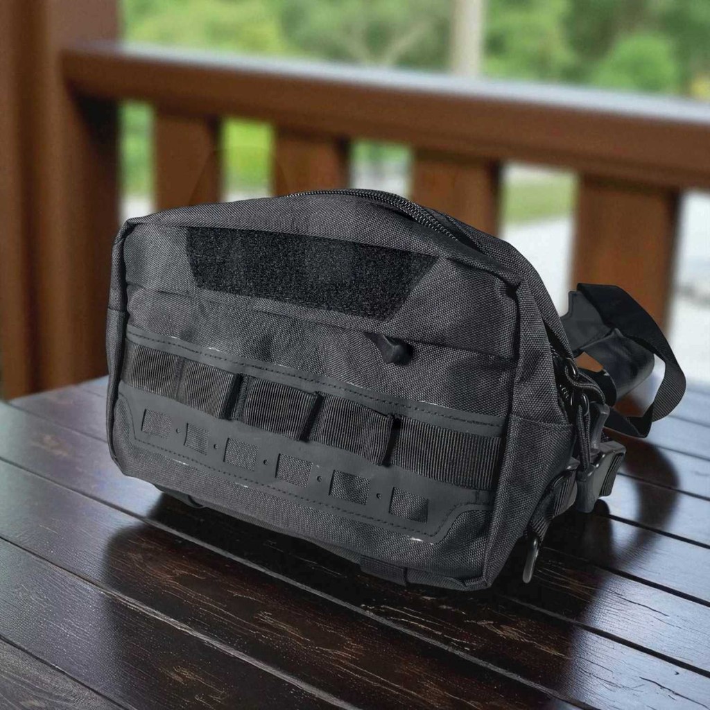 A.H - FMB Tas Perlengkapan Memancing Tackle Chest Bags Waist Pack Outdoor - INU125