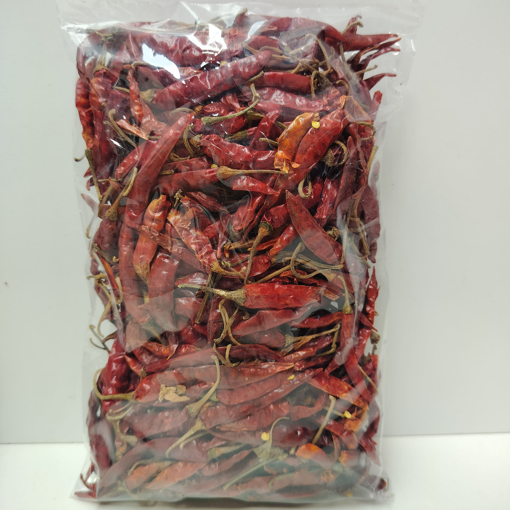 

PROMO Cabe Teja Kering Rempah Organik| Cabe Rawit Extra Pedas Dengan Tangkai