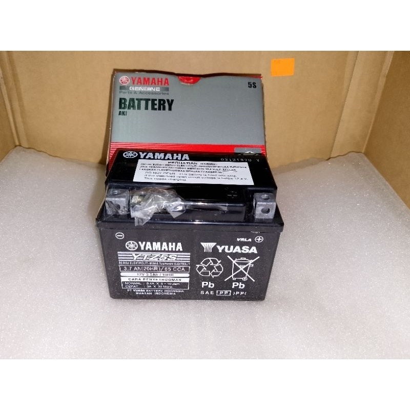 Aki Kering Yamaha 3C1 Karisma Supra X125 Spin Beat Vario Revo Absolute Vixion YTZ-5S Yuasa