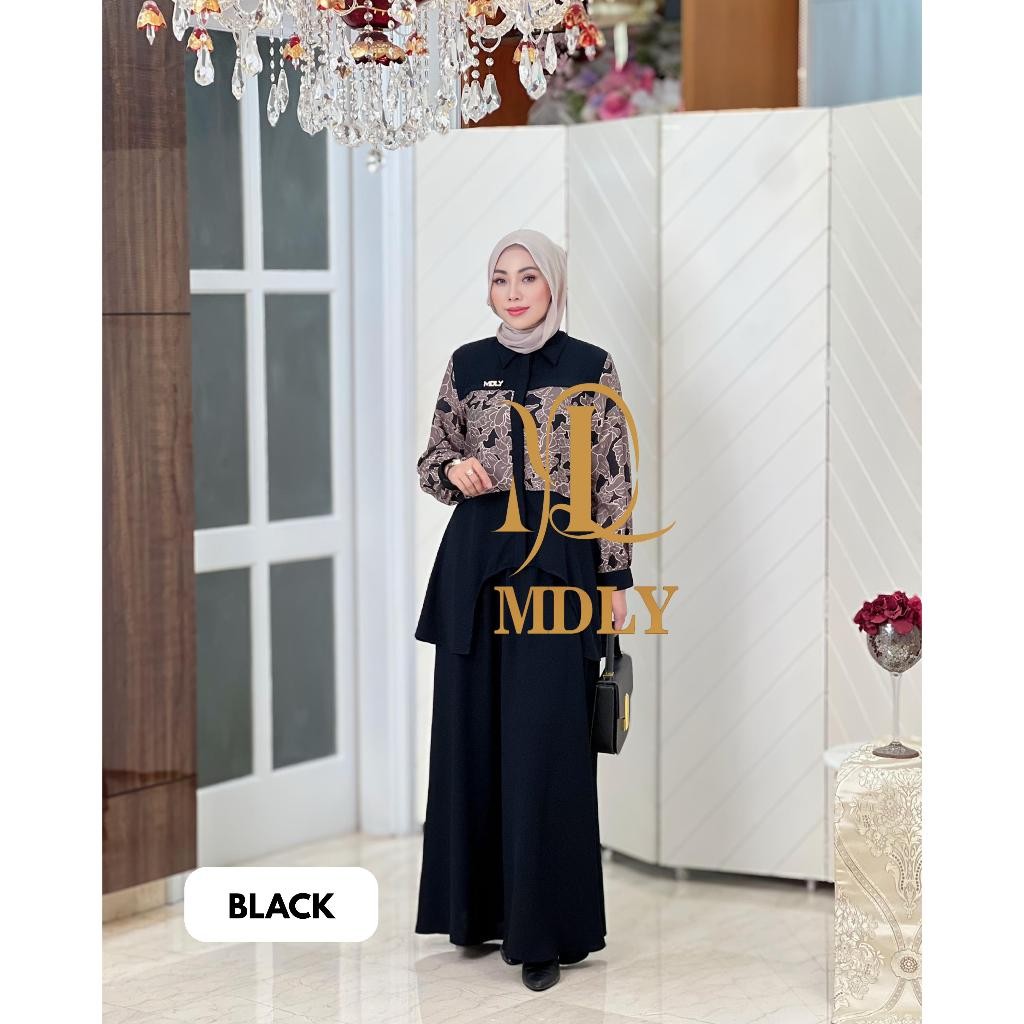 Leora Skirt Set By MDLY - One set Wanita Setelan Wanita Terbaru Setelan MDLY Setcel Wanita Setelan R