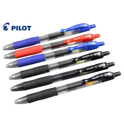 

Pilot Gel Ink Ballpen G-2 | Pulpen Pena - 0.5, BLACK