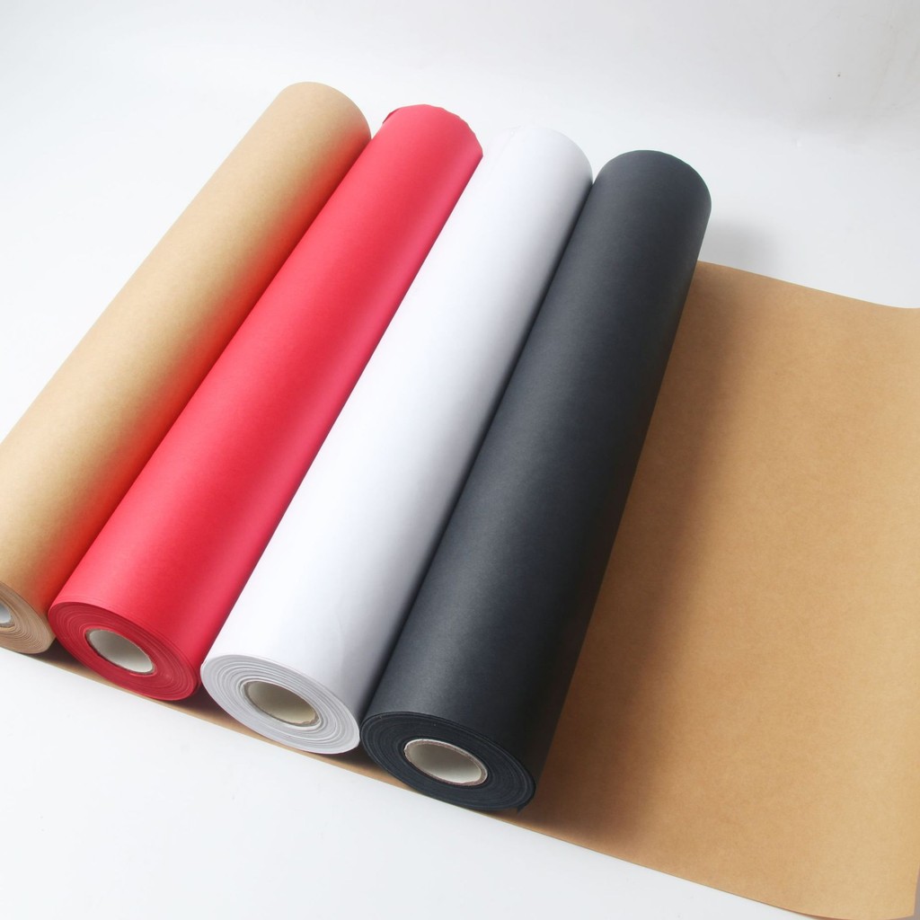 

30CMX5M Kraft Paper, Handicrafts Wrapping Paper, DIY Flowers And Gifts, Degradable Buffer Environmental Paper