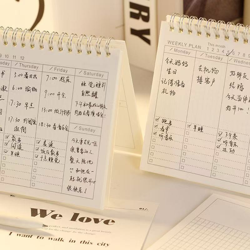 

Daily Planner Weekly Planner Monthly To Do List Diary Planner Notpad Buku Tulis Sekolah Buku Catatan Murah