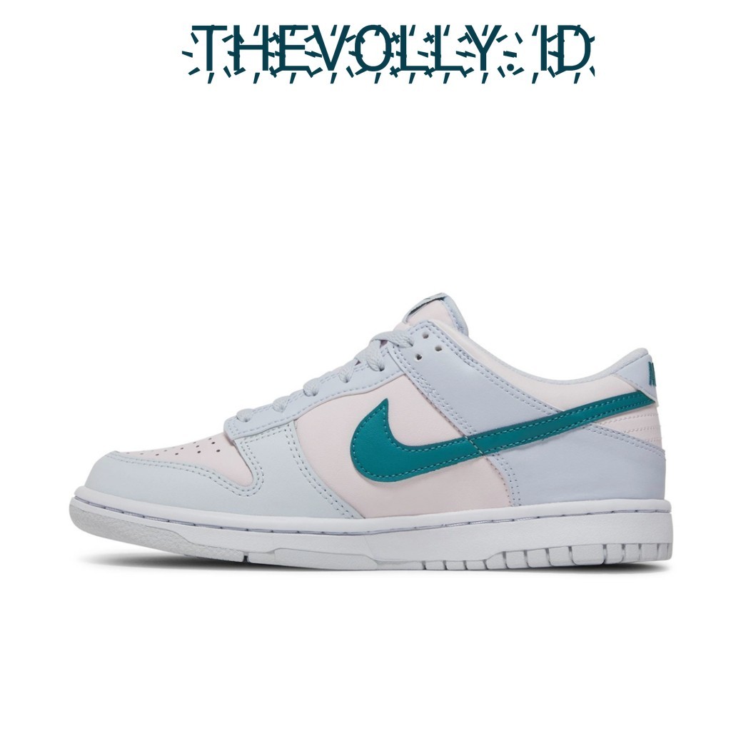 Sepatu Nike SB Dunk Low GS White Mineral Teal BNIB Original / Sneakers Pria