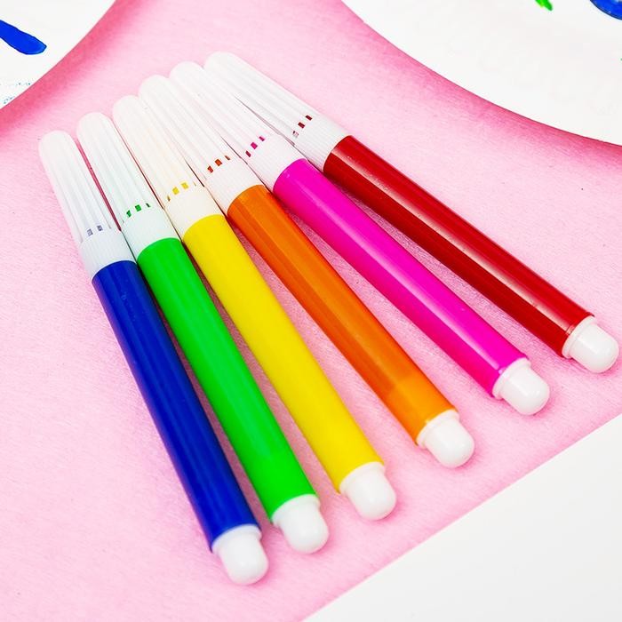 

Spidol Gambar Tulis Mini Kecil Travel 6pcs Warna Warni spidol mini - 6pcs