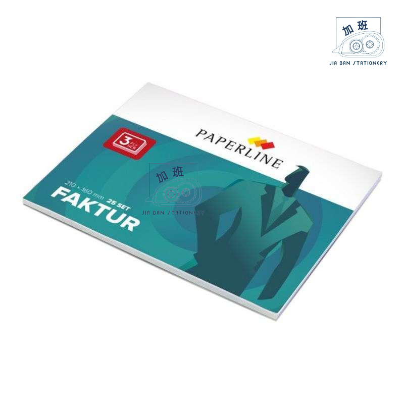 

Paperline Buku Nota Faktur Besar 3 ply 160 x 210 mm Rangkap 3 NCR | JBS