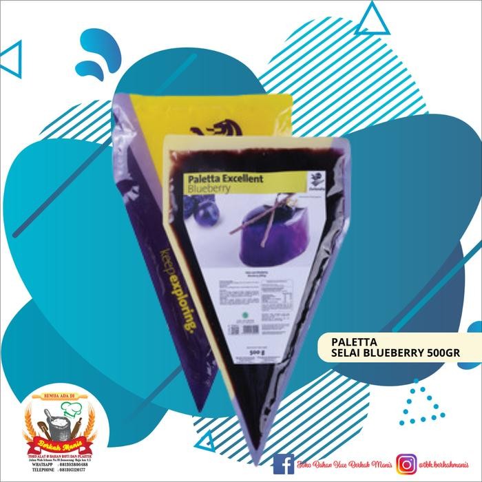 

Promo Selai Paletta Excellent Strawberry & Blueberry 500gr - Blueberry