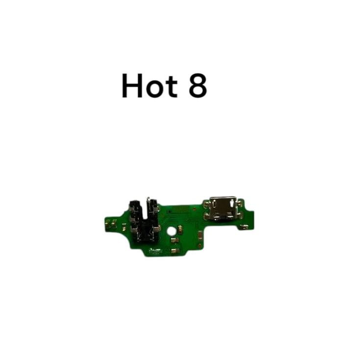 BOARD KONEKTOR CAS INFINIX HOT 8 – PAPAN CHARGER HP INFINIX HOT 8 – FLEXIBLE CONNECTOR CHARGER