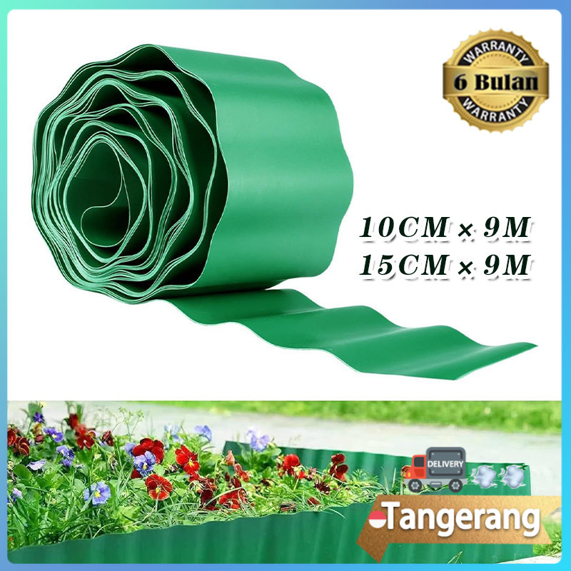 Pagar Kebun / Pagar Plastik / Pagar Taman Bahan Polypropyle Untuk Tanaman 10cm×9m 15cm×9m