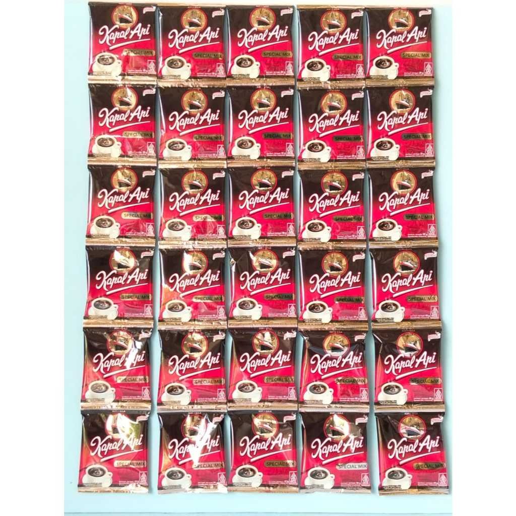 

KOPI KAPAL API SPECIAL MIX 23gr (1 RENTENG ISI 10 SACHET)