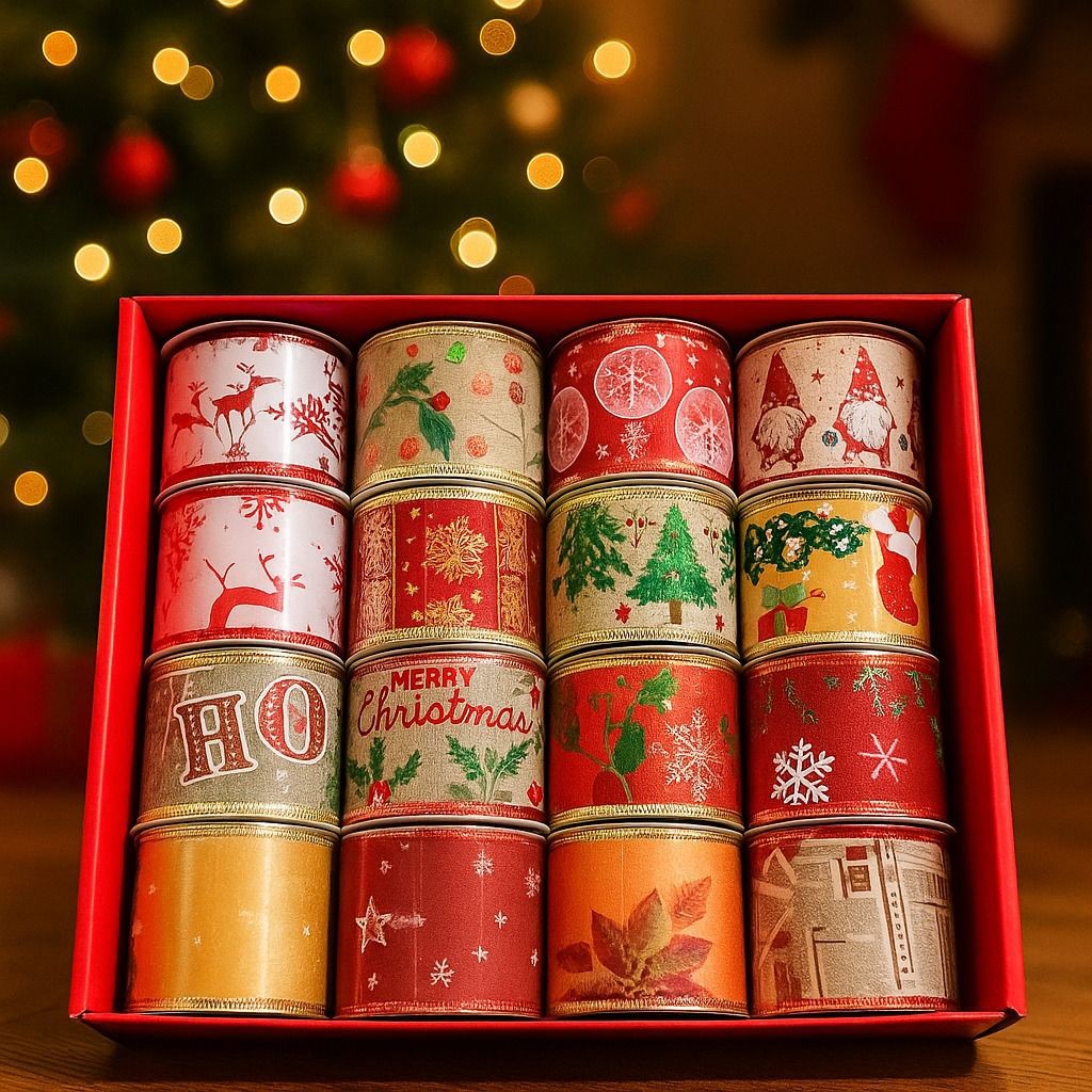 

Pita Natal Glitter Roll Pinggir Kawat – Ribbon Hias Pohon & Bungkus Parcel Christmas Aksesoris Hiasan Natal