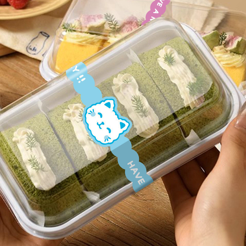 

50pcs stiker mooncake stiker thank you tq stiker handmade label segel stiker box kotak kue - GS0621