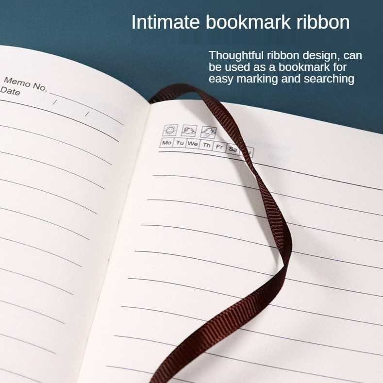 

JKMLLCM Toddi Buku Jurnal Leather Notebook Diary 68GSM 200 Halaman Grid - CW-5026