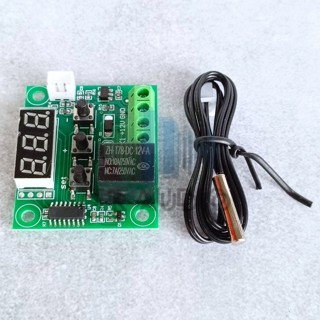 Modul Digital Thermostat W1209 | Pengatur Temperatur + Display LED
