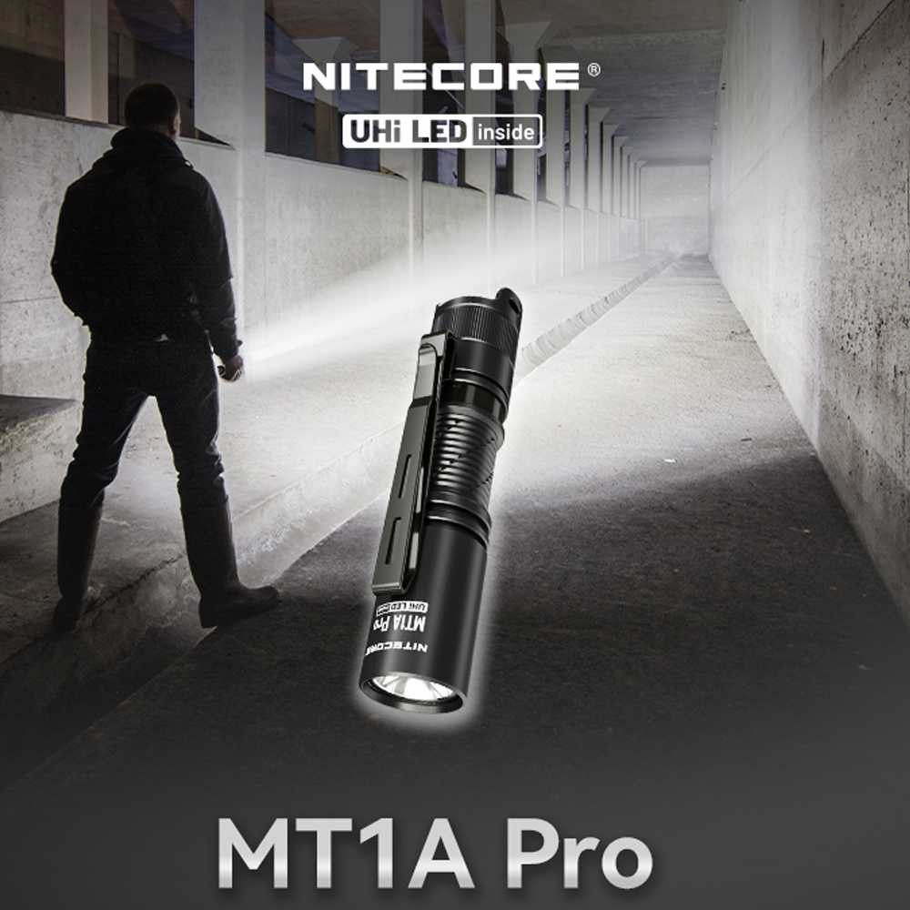 NITECORE Senter LED Mini Flashlight NiteLab UHi 25 IP68 800 Lumens - MT1A PRO -BR