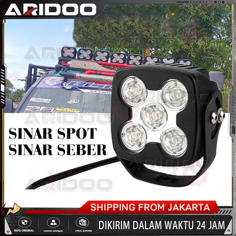 50 Watt 100% ORI Lampu volvo alat berat Sorot Heavy Duty Offroad Tembak dotrek mobil volt truk Balak