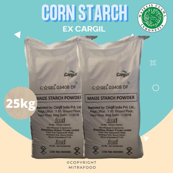 

Hot Produk CornStarch Ex - Cargill / Tepung Pati Jagung - 25KG Terbaik dan Terlaris