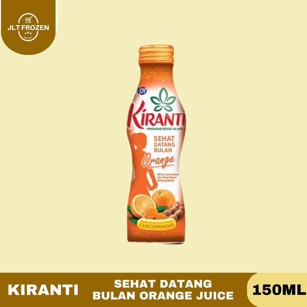 

Kiranti Sehat Datang Bulan Orange Juice 150ml / Minuman Herbal Untuk Masalah Kewanitaan Rasa Orange Juice