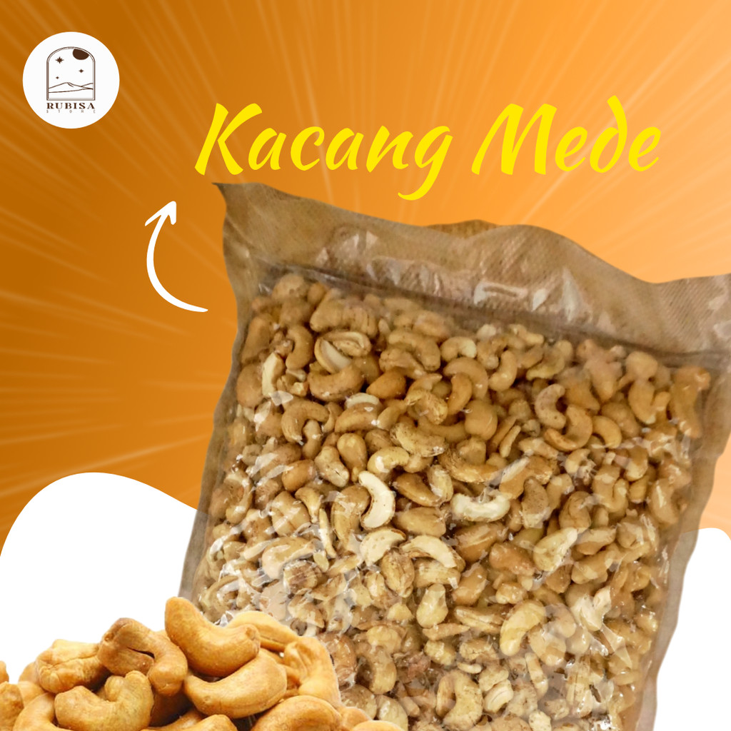 

KACANG MEDE ORIGINAL OVEN - KACANG METE PANGGANG ROASTED PLAIN 500GR