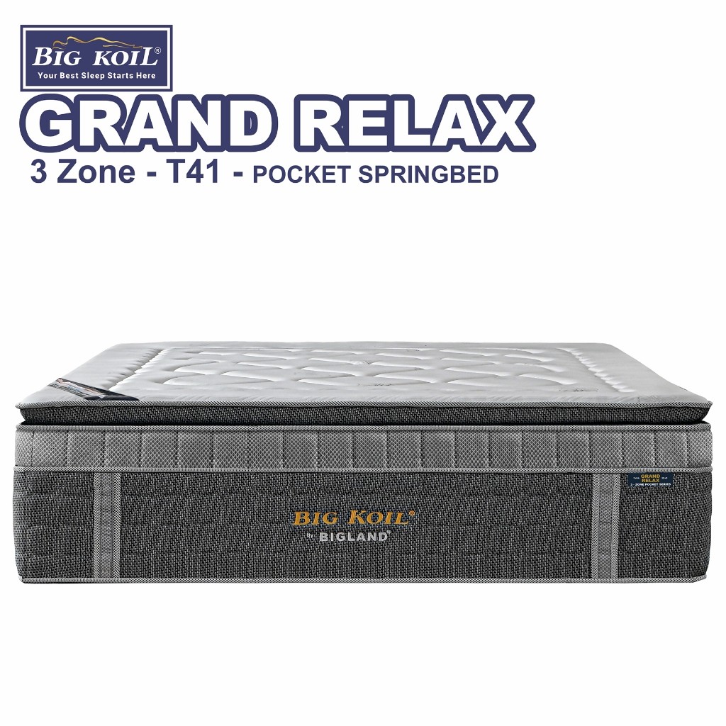 BIGLAND ( ALL SERIES) - Matrass Springbed Bigland, Big Pocket, Big Koil - Bonnel & Pocket Springbed 