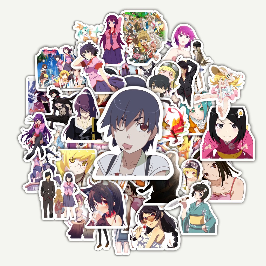 

Sticker Pack Stiker Game Series Monogatari Karakter Mix 5 | Sticker TUMBLR | Stiker LAPTOP KOPER HELM