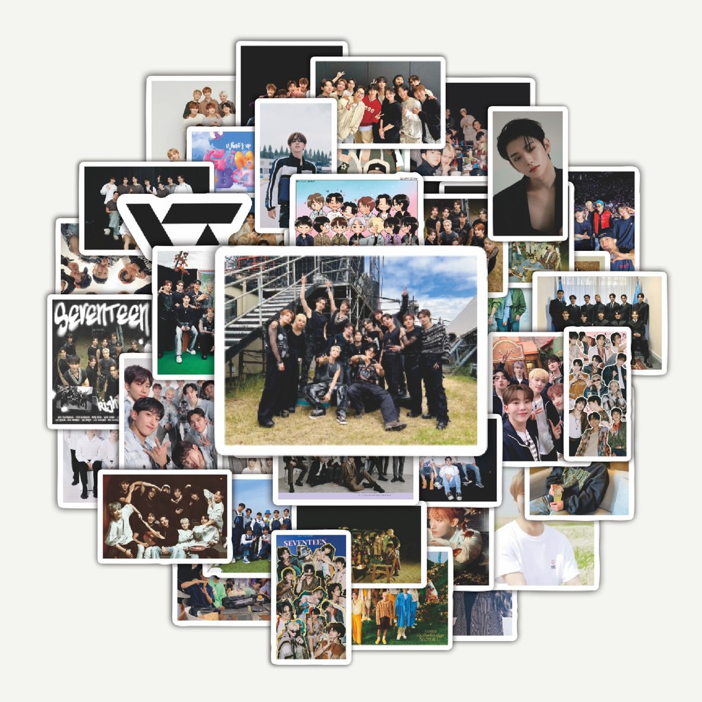 

Sticker Pack Stiker Boy Group Seventeen | Sticker TUMBLR | Stiker LAPTOP KOPER HELM