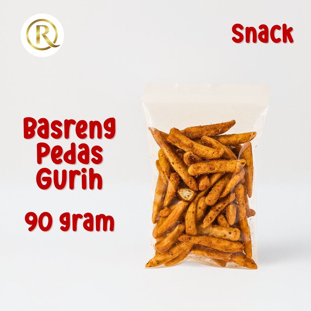 

ROSTIA Cemilan Enak Snack Basreng Pedas Gurih Eceran