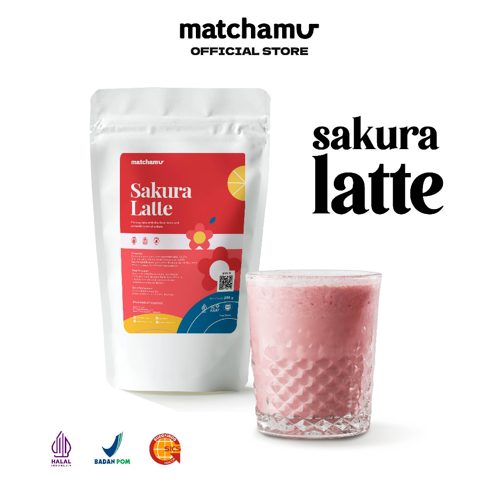 

Sakura Latte Powder 250gr