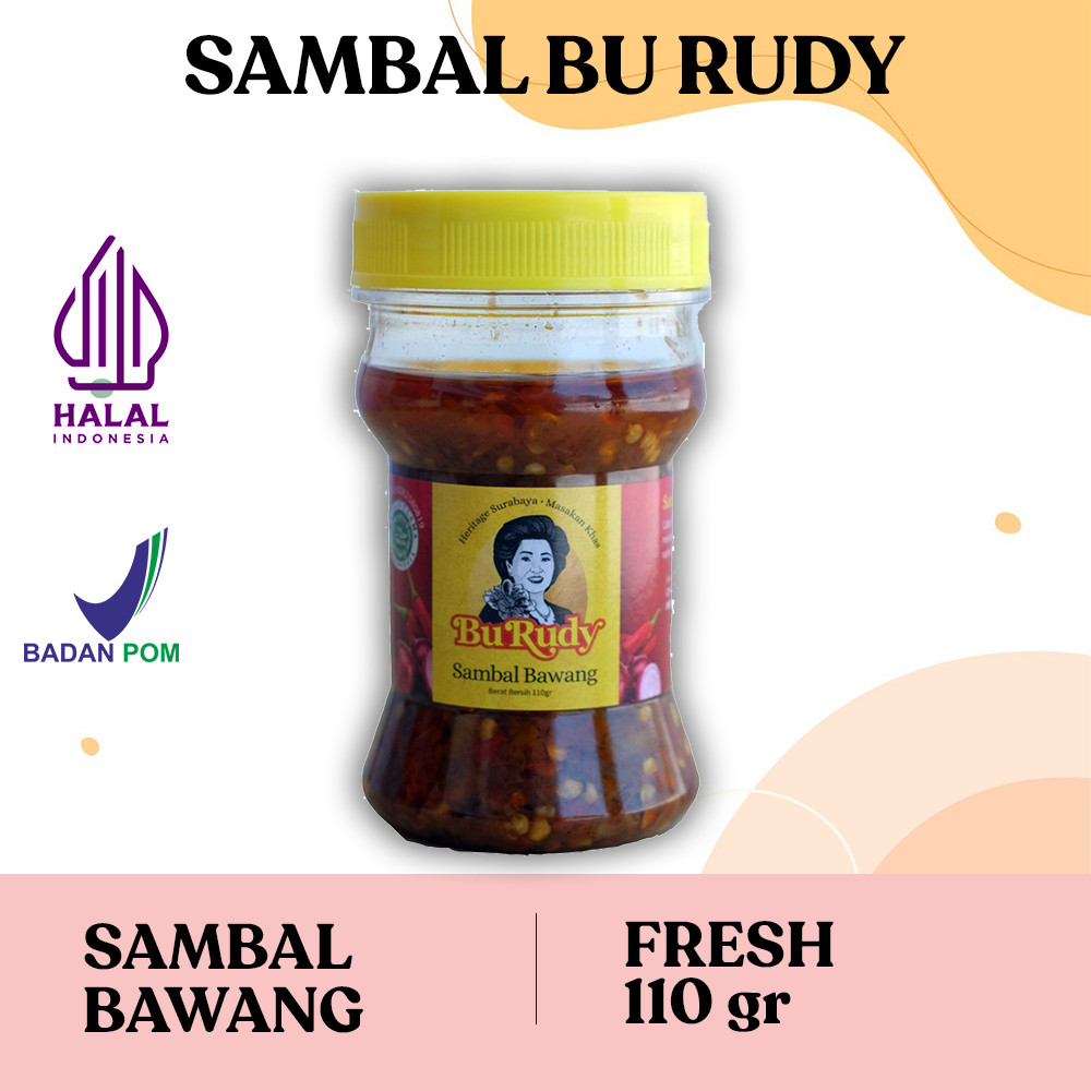 

SAMBAL BAWANG BU RUDY 110gr