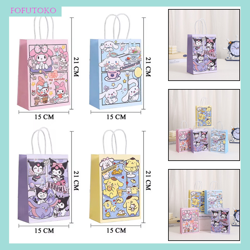 

Bingkisan Kantong Kertas Snack Anak Tas Hampers Kado Motif Kartun Lucu / Tote Bag Goodie Bag Tas Ulang Tahun Anak / Snack Anak Tas