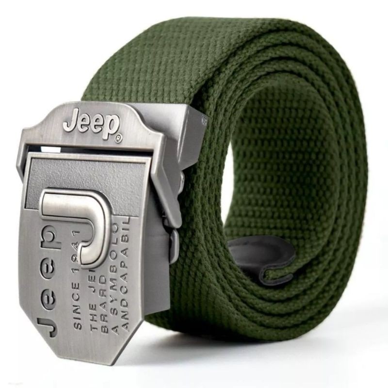 Ikat Pinggang Pria Katun Gesper Sabuk Pria Cowo Impor Army Tactical Series Katun Cowok Belt  Besi