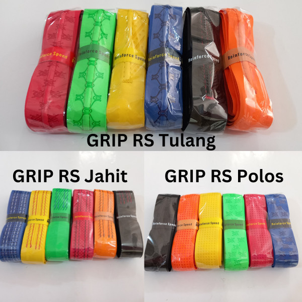 Grip RS Spon Tebal Grip Raket Bulutangkis Grip Raket Badminton