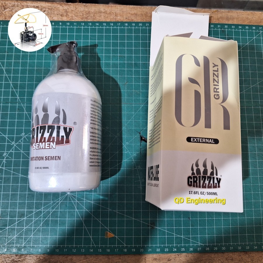 Samen Lubricant Grizzly Semen Imitation Pelumas Kewanitaan Pelicin MsV