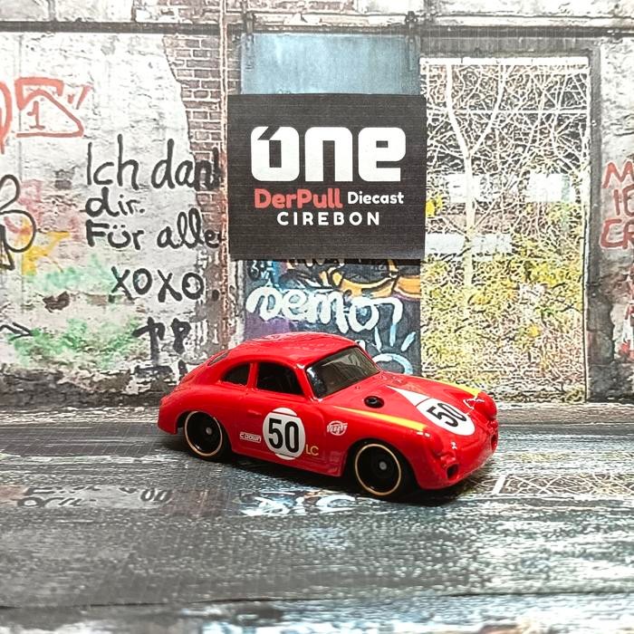SLK99 hot wheels porsche 356 outlaw merah Loose