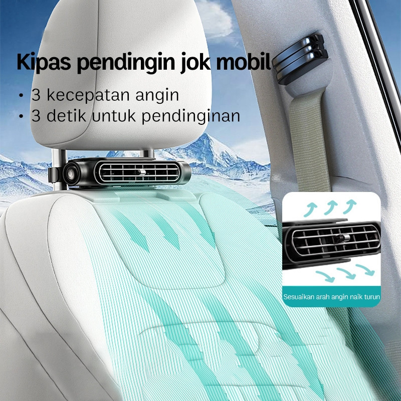 Kipas Angin Mobil portable / Fan Mobil /kipas Mobil USB Plug/kipas angin mini